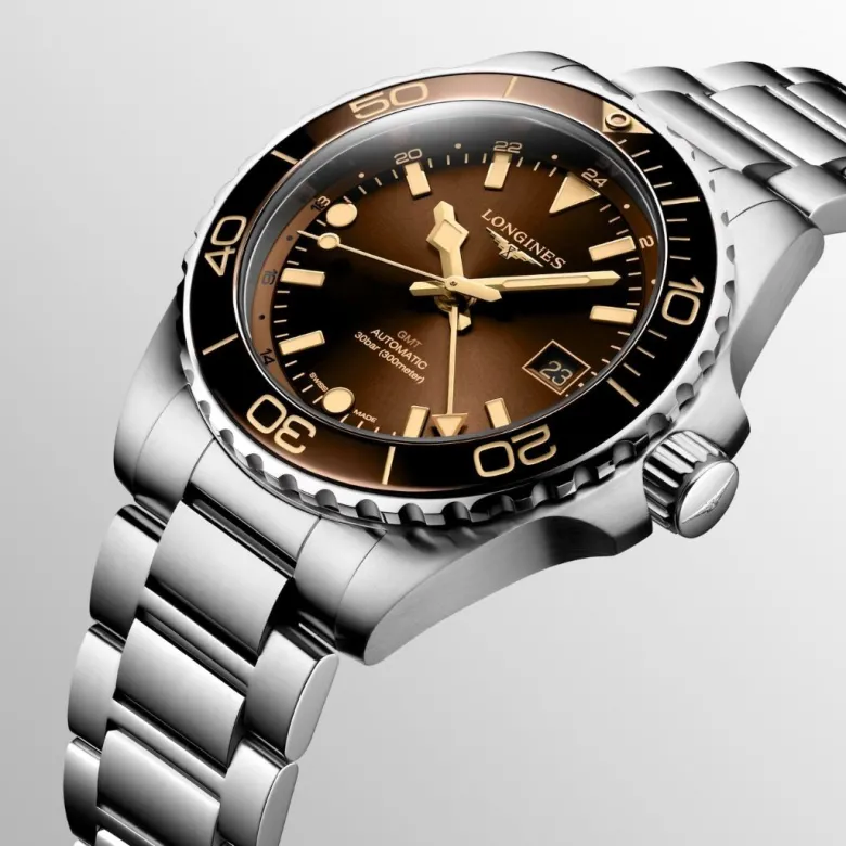 Longines HydroConquest GMT rannekello L37904666