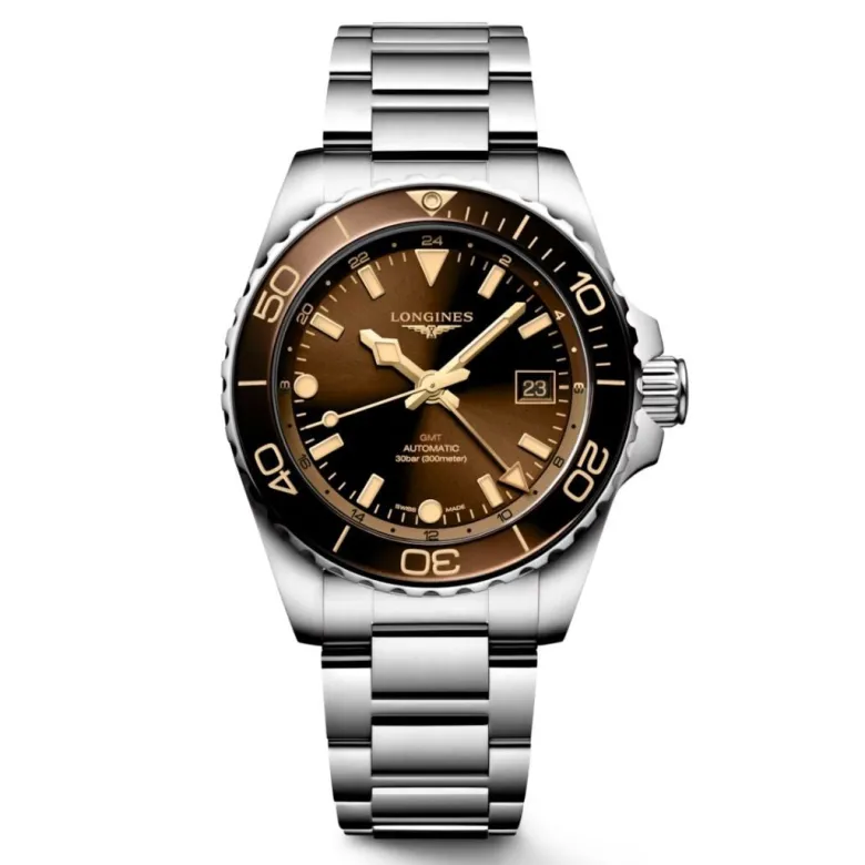 Longines HydroConquest GMT rannekello L37904666