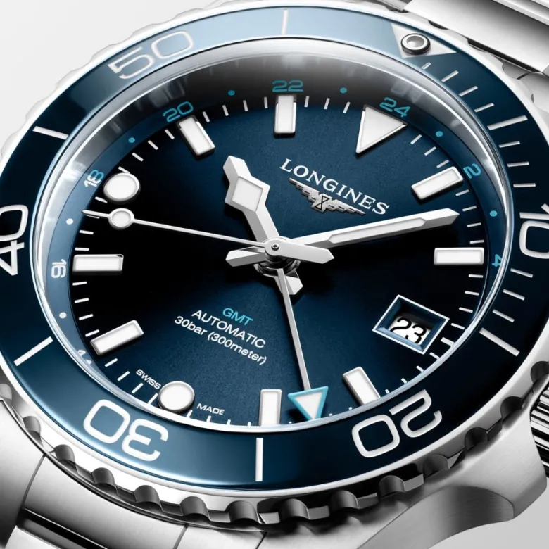 Longines HydroConquest GMT rannekello L37904966