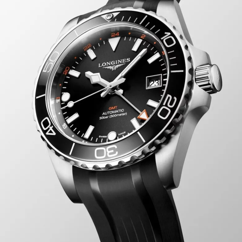 Longines HydroConquest GMT rannekello L37904569