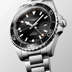 Longines HydroConquest GMT rannekello L38904566