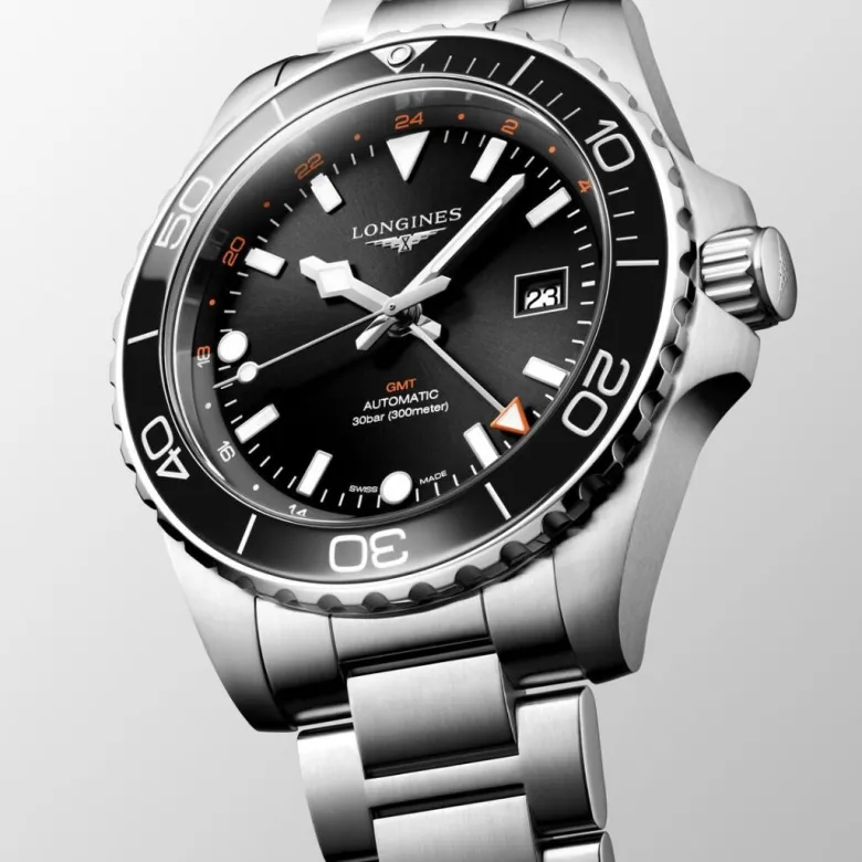 Longines HydroConquest GMT rannekello L38904566