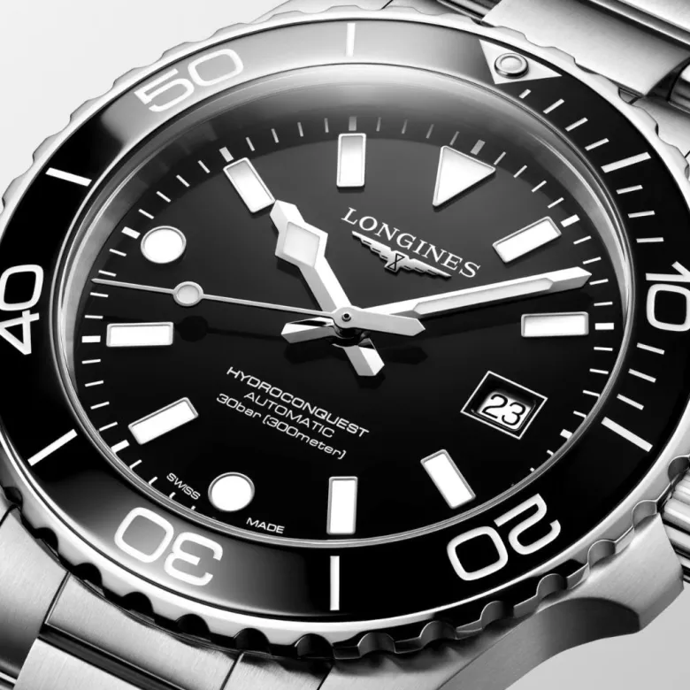 Longines HydroConquest, 42mm, rannekello, L37884566