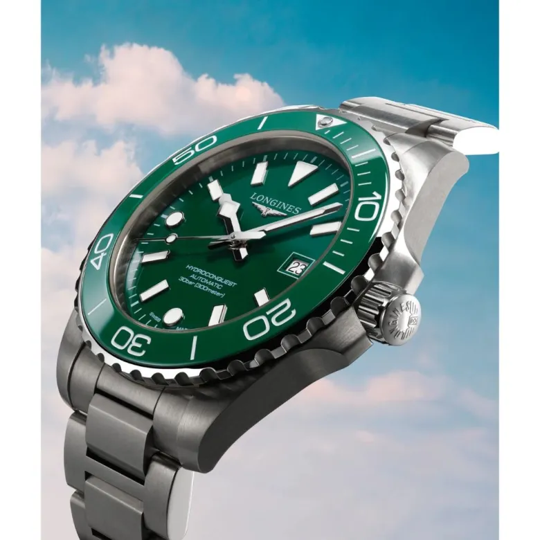 Longines HydroConquest, 42mm, rannekello, L37884066