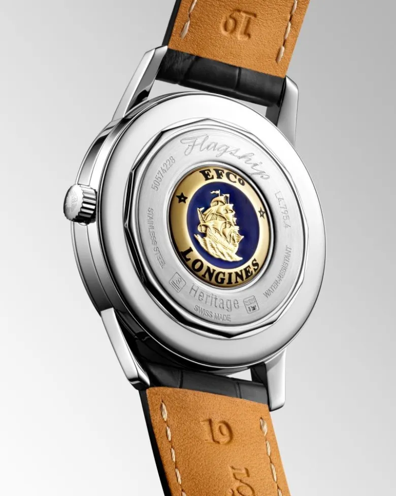 Longines L4.795.4.58.0 Flagship Heritage rannekello