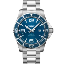 Longines L3.841.4.96.6 HydroConquest 44 mm, miesten rannekello