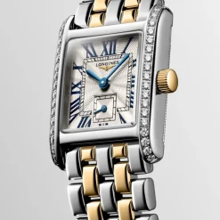 Longines Mini DolceVita, keltakulta, 21,5mm, rannekello L52005787