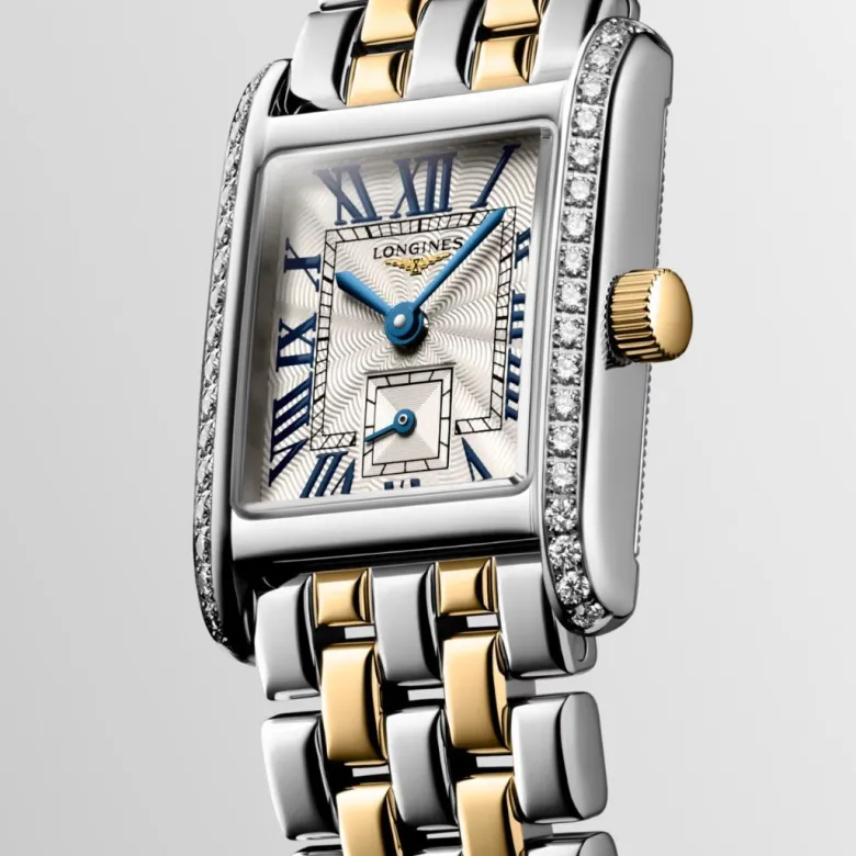 Longines Mini DolceVita, keltakulta, 21,5mm, rannekello L52005787