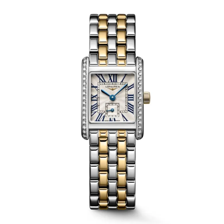 Longines Mini DolceVita, keltakulta, 21,5mm, rannekello L52005787
