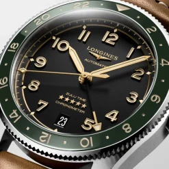 Longines Spirit Zulu Time rannekello 39 mm, L38024632