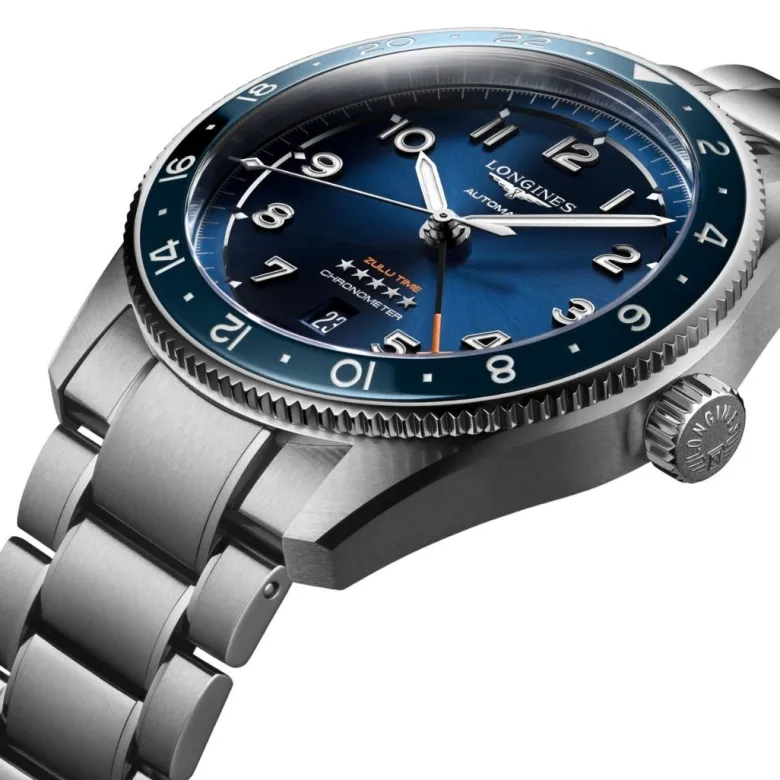 Longines Spirit Zulu Time rannekello L38124936