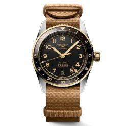 Longines Spirit Zulu Time rannekello 39 mm, L38025539