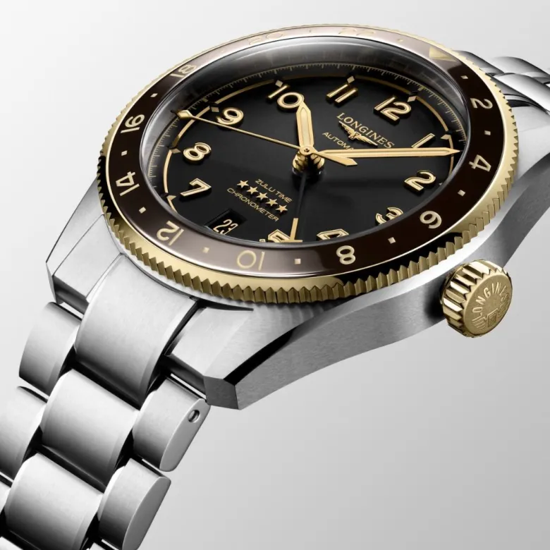 Longines Spirit Zulu Time rannekello 39 mm, L38025536