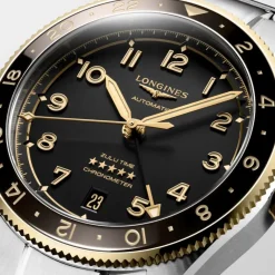 Longines Spirit Zulu Time rannekello 39 mm, L38025536