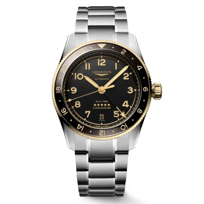 Longines Spirit Zulu Time rannekello 39 mm, L38025536