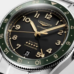 Longines Spirit Zulu Time rannekello 39 mm, L38024636