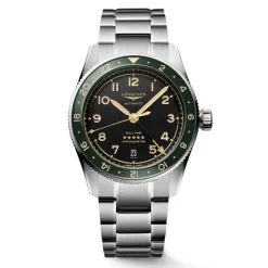 Longines Spirit Zulu Time rannekello 39 mm, L38024636