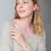 Lumoava Aava rannekoru, hopeaa