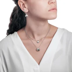 Lumoava Hali, hopeakorvakorut 10x12 mm