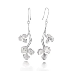 Lumoava Kukinto korvakorut, hopeaa