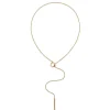 Lumoava Studio Honey Drip kaulakoru, keltakullattu pronssi, LS67260400000