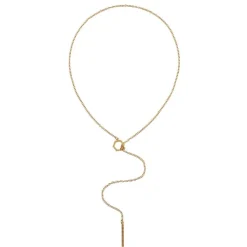 Lumoava Studio Honey Drip kaulakoru, keltakullattu pronssi, LS67260400000