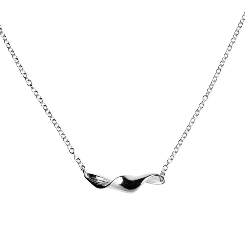 Lumoava Studio Mood Twist Me Softly riipus, hopeanväriseksi rodinoitu pronssi, LS56250100000