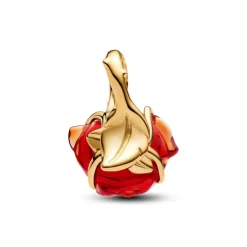 Pandora Disney Beauty and the Beast Enchanted Rose hela, keltakullattu, 764018C01