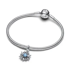 Pandora Disney Frozen Queen Elsa Snowflake hela, hopea, 794209C01