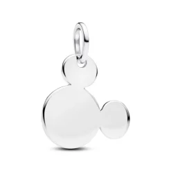 Pandora Disney Mickey Mouse Engravable hela, hopea, 793994C00