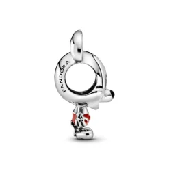 Pandora Disney Mickey Mouse Red Trousers, hopea, 798905C01