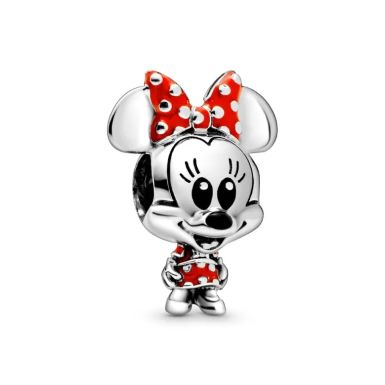 Pandora Disney Minnie Mouse Dotted Dress & Bow, hopea, 798880C02