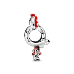 Pandora Disney Minnie Mouse Dotted Dress & Bow, hopea, 798880C02