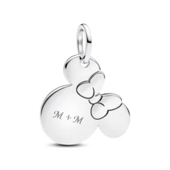 Pandora Disney Minnie Mouse Engravable hela, hopea, 793993C00