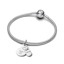 Pandora Disney Minnie Mouse Engravable hela, hopea, 793993C00