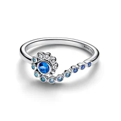 Pandora Disney Moana Ocean Wave sormus, hopeaa, 194641C01