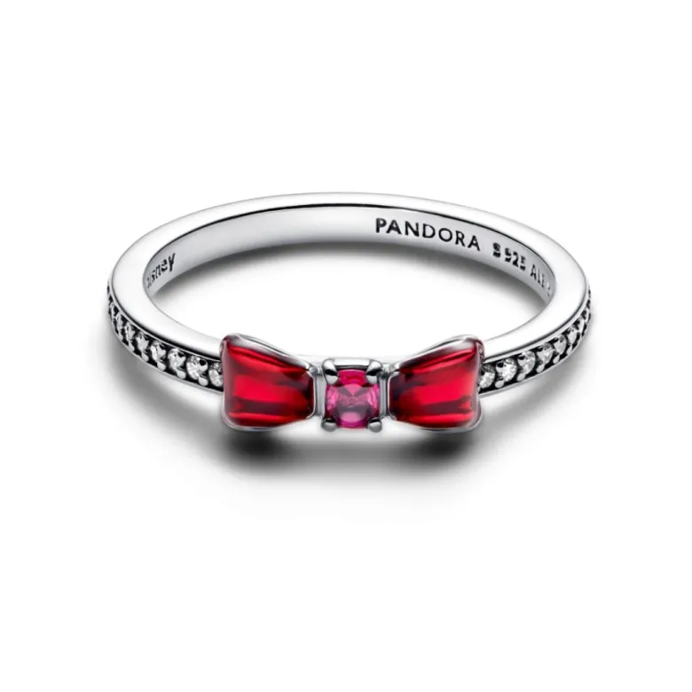 Pandora Disney Princess Snow White Bow sormus, hopea, 193652C01