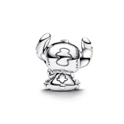 Pandora Disney Stitch Blue Heart hela, hopeaa, 794731C01