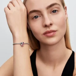 Pandora Disney Stitch Summer Fun hela, hopeaa, 794642C01