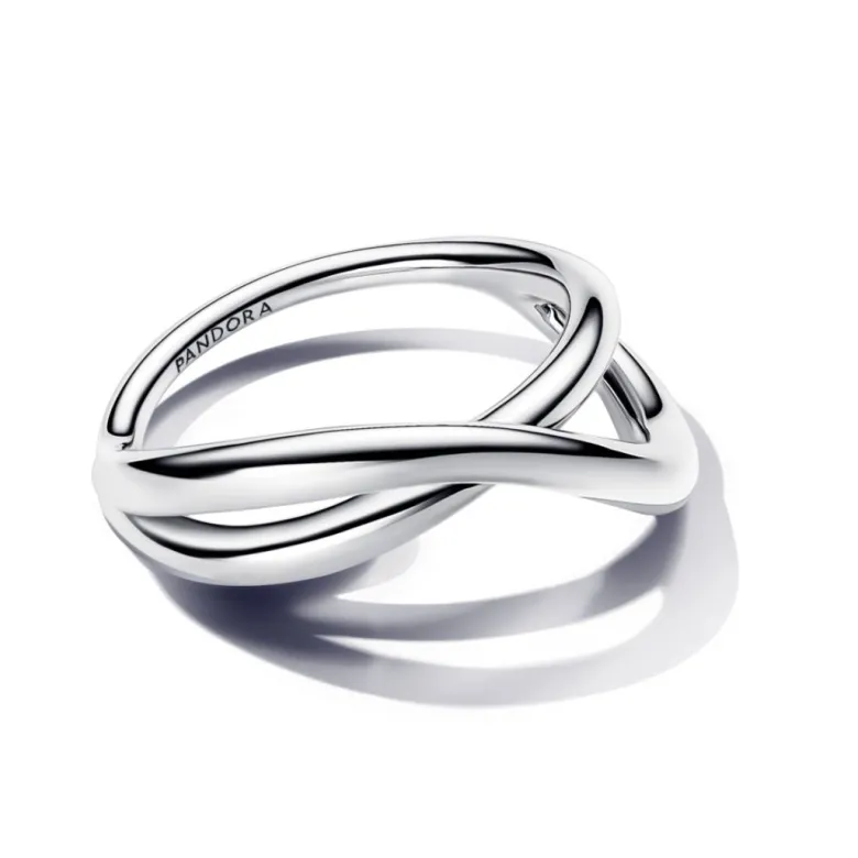 Pandora Essence Organically Shaped Infinity sormus, hopea, 193318C00