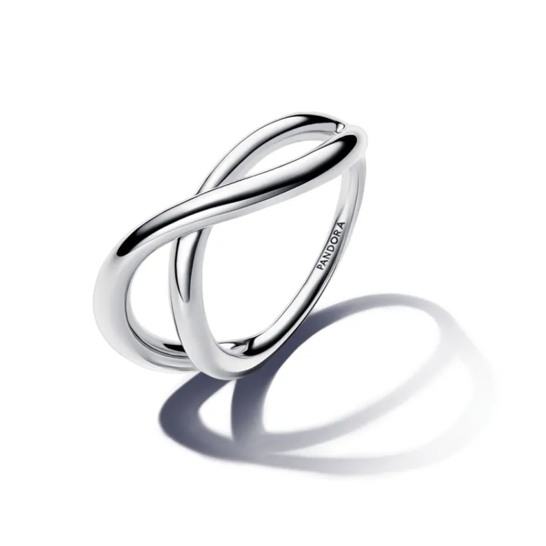Pandora Essence Organically Shaped Infinity sormus, hopea, 193318C00