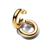 Pandora Essence Round Open rengaskorvakorut, keltakullattu, 263266C00