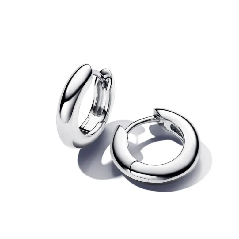Pandora Essence Round rengaskorvakorut, hopea, 293320C00