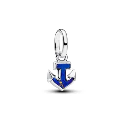 Pandora ME Blue Anchor Mini Dangle hela, hopeaa, 794610C01