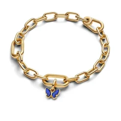 Pandora ME Blue Butterfly Mini hela, hopea, 763825C01