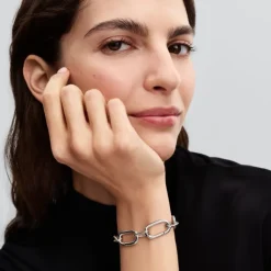 Pandora ME Bold Link Chain rannekoru, hopea, 593854C00
