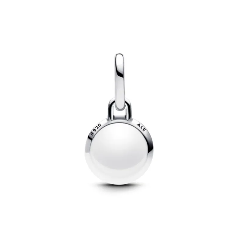 Pandora ME Engravable Evil Eye Murano Glass Mini hela, hopea, 793693C00