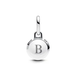 Pandora ME Engravable Evil Eye Murano Glass Mini hela, hopea, 793693C00