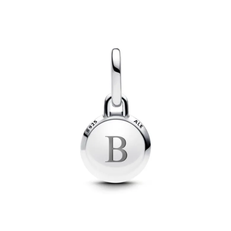 Pandora ME Engravable Evil Eye Murano Glass Mini hela, hopea, 793693C00