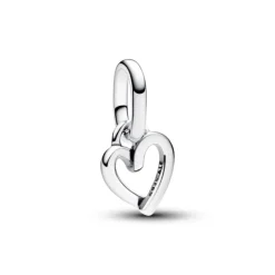 Pandora ME Freehand Heart Mini hela, hopea, 793048C00